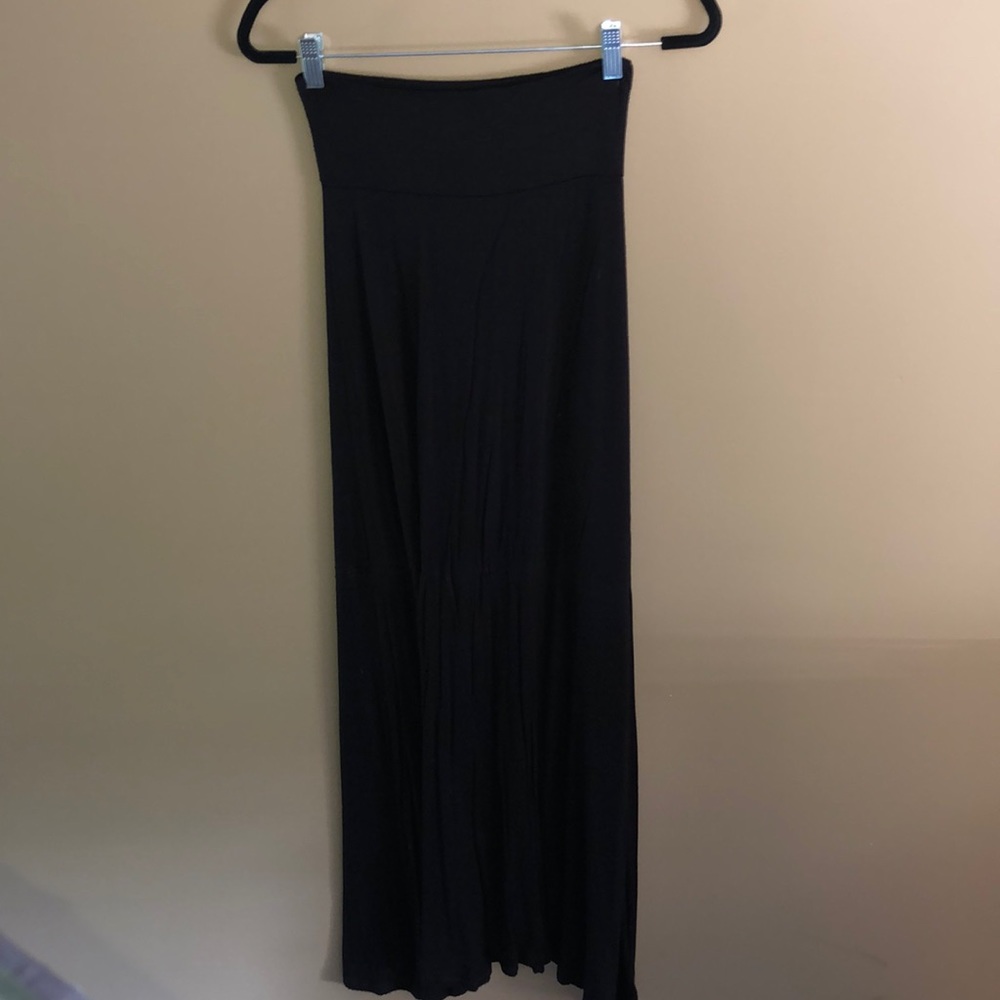 Woman’s Black Maxi Skirt